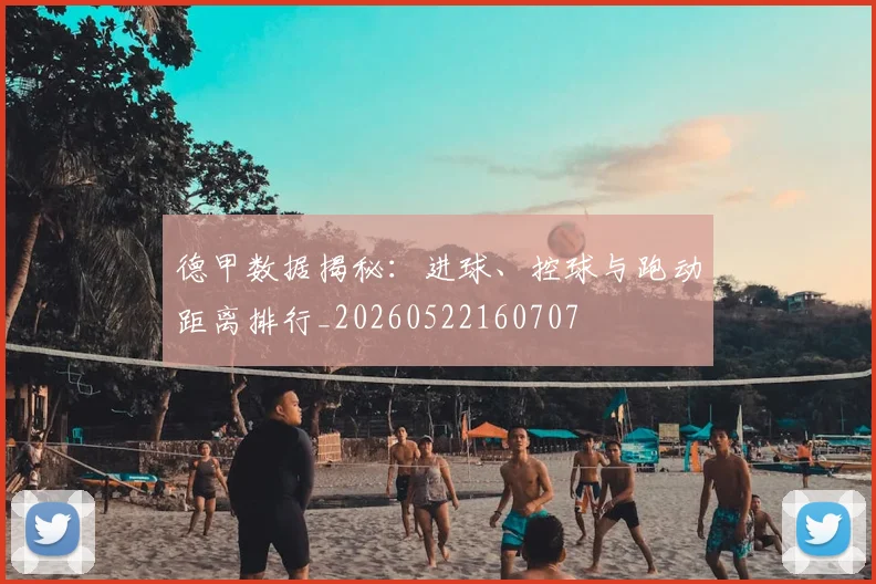 德甲数据揭秘：进球、控球与跑动距离排行_20260522160707